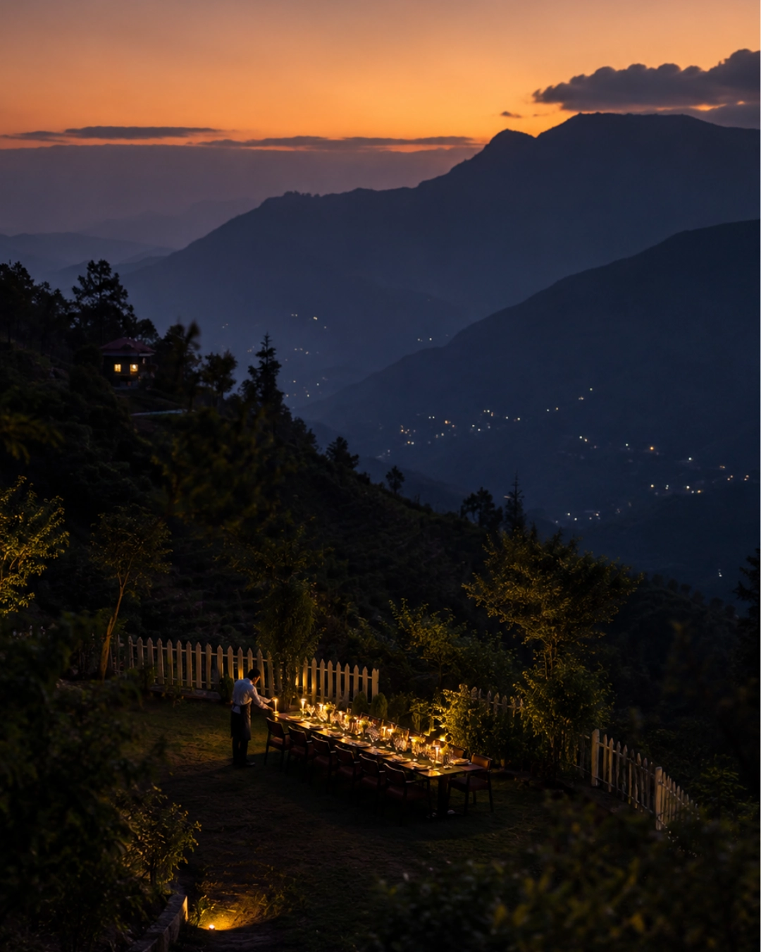 Taraak Table Setup with View